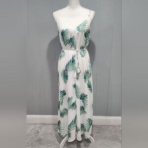 Forever 21 Contemporary  Palm Long Len Dress Small